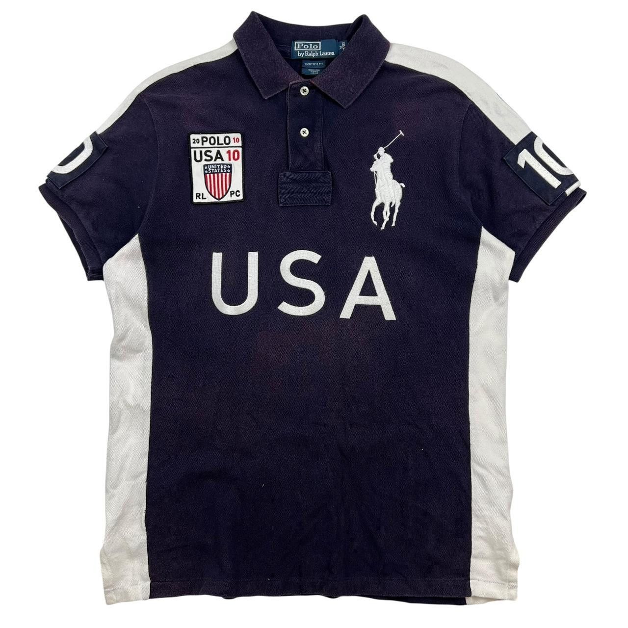 Polo Ralph Lauren Polo By Ralph Lauren USA 10 Big Pony Polo Shirt - Medium Size US M / EU 48-50 / 2 - 1 Thumbnail