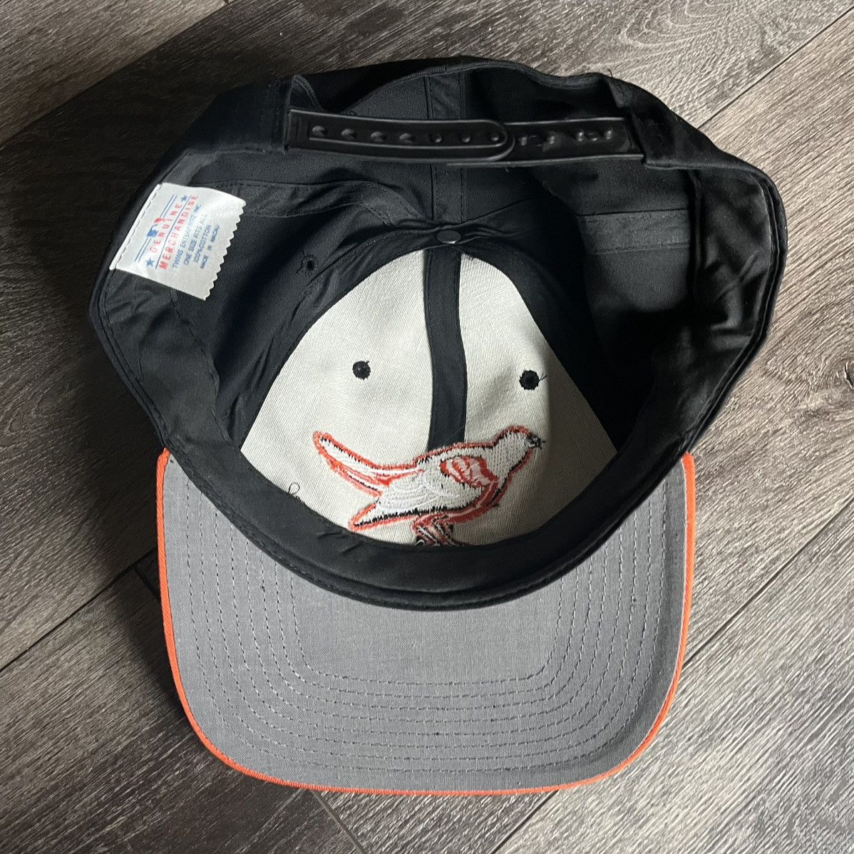 MLB × Vintage Vintage 1990s Baltimore Orioles Alternate Bird SnapBack Hat Size ONE SIZE - 4 Thumbnail