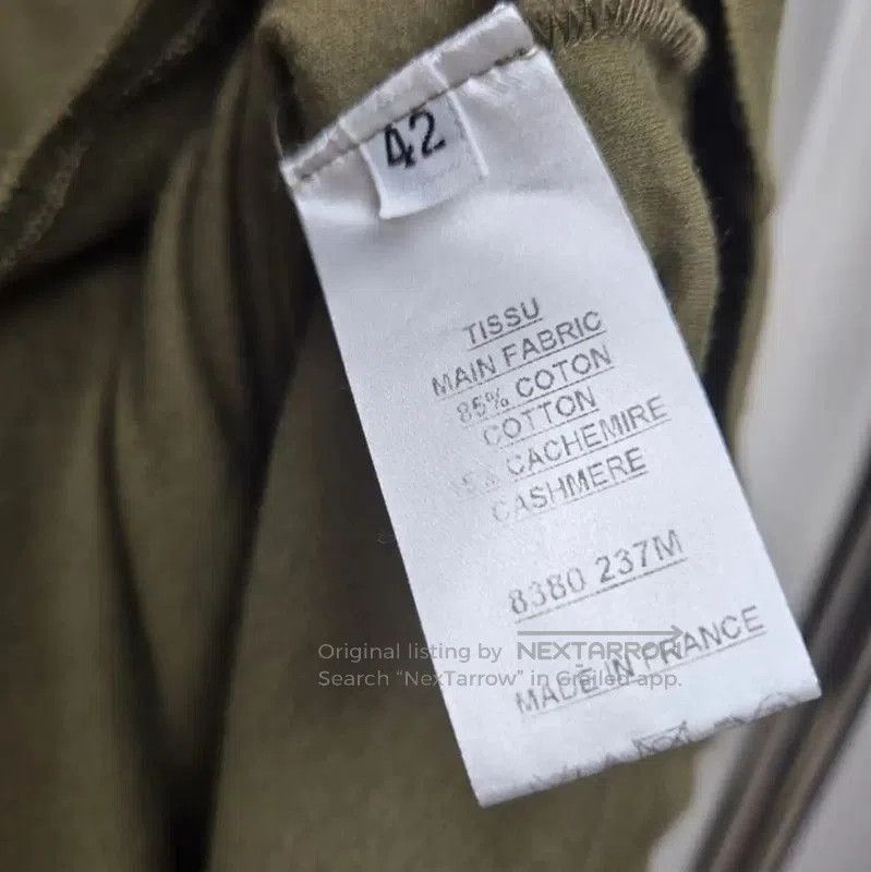 Balmain Balmain Olive Green Long Sleeve T-Shirt . Size M / US 6-8 / IT 42-44 - 7 Thumbnail