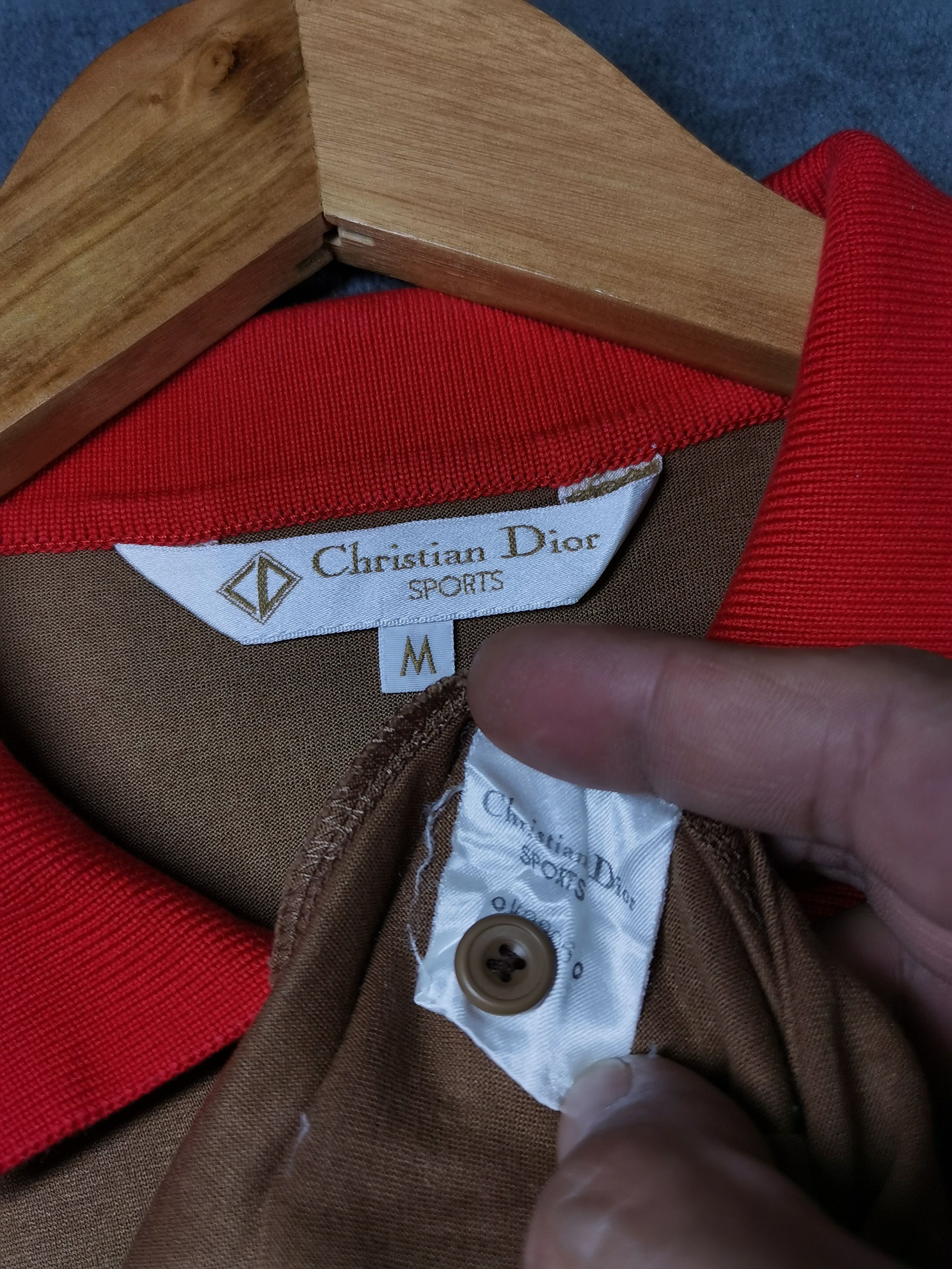 Christian Dior Monsieur Vintage 90's Christian Dior Golf Polo Size M / US 6-8 / IT 42-44 - 4 Thumbnail