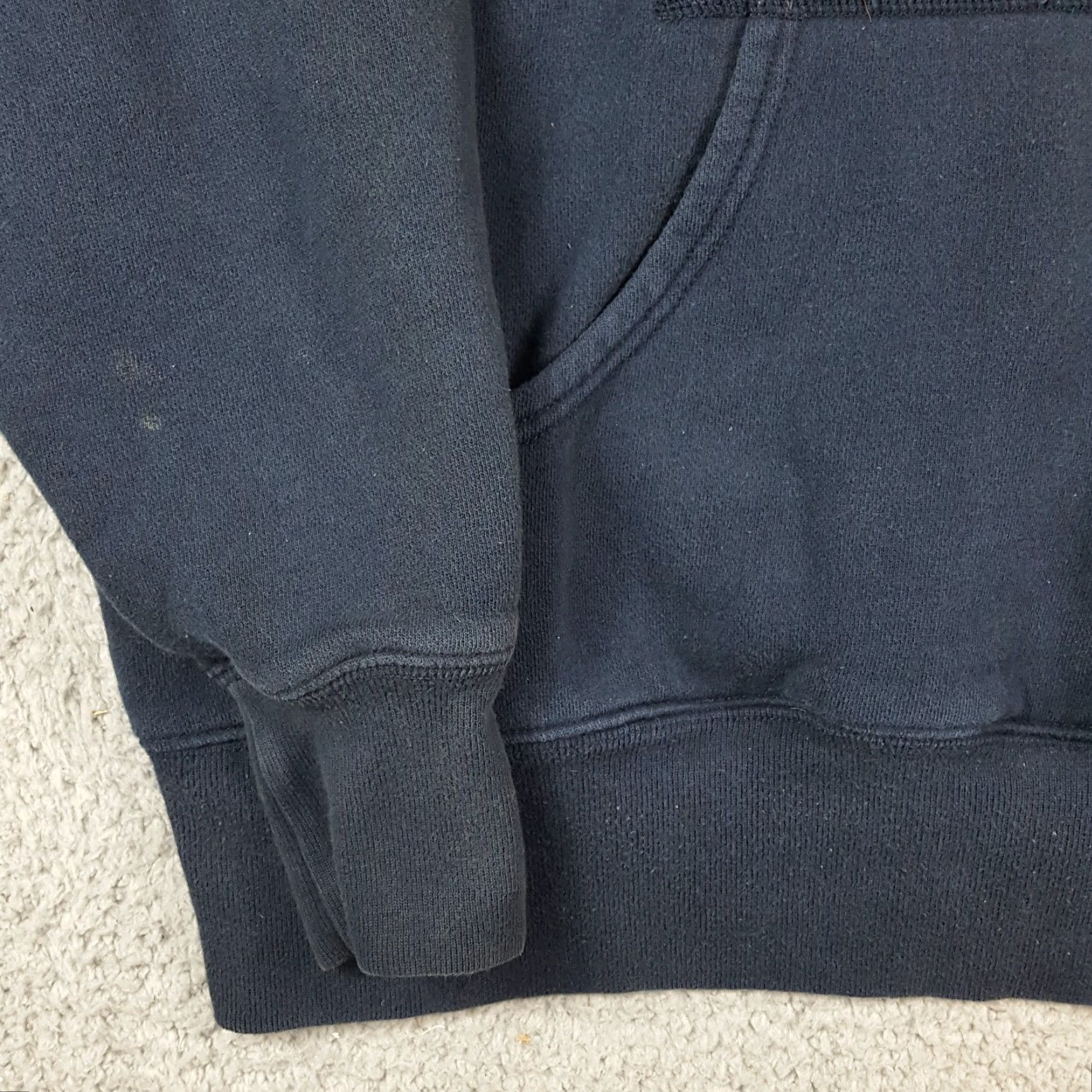 Ralph Lauren Vintage Polo Jeans Ralph Lauren Hoodie Men M 90s Grunge Retro Fleece Pullover Zip Sweatshirt Size US M / EU 48-50 / 2 - 6 Thumbnail