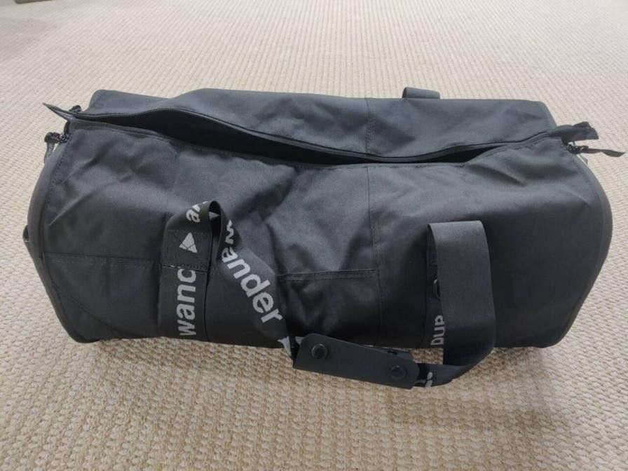 And Wander Gramicci x And Wander Boston Patchwork Duffle Bag Black Size ONE SIZE - 2 Thumbnail