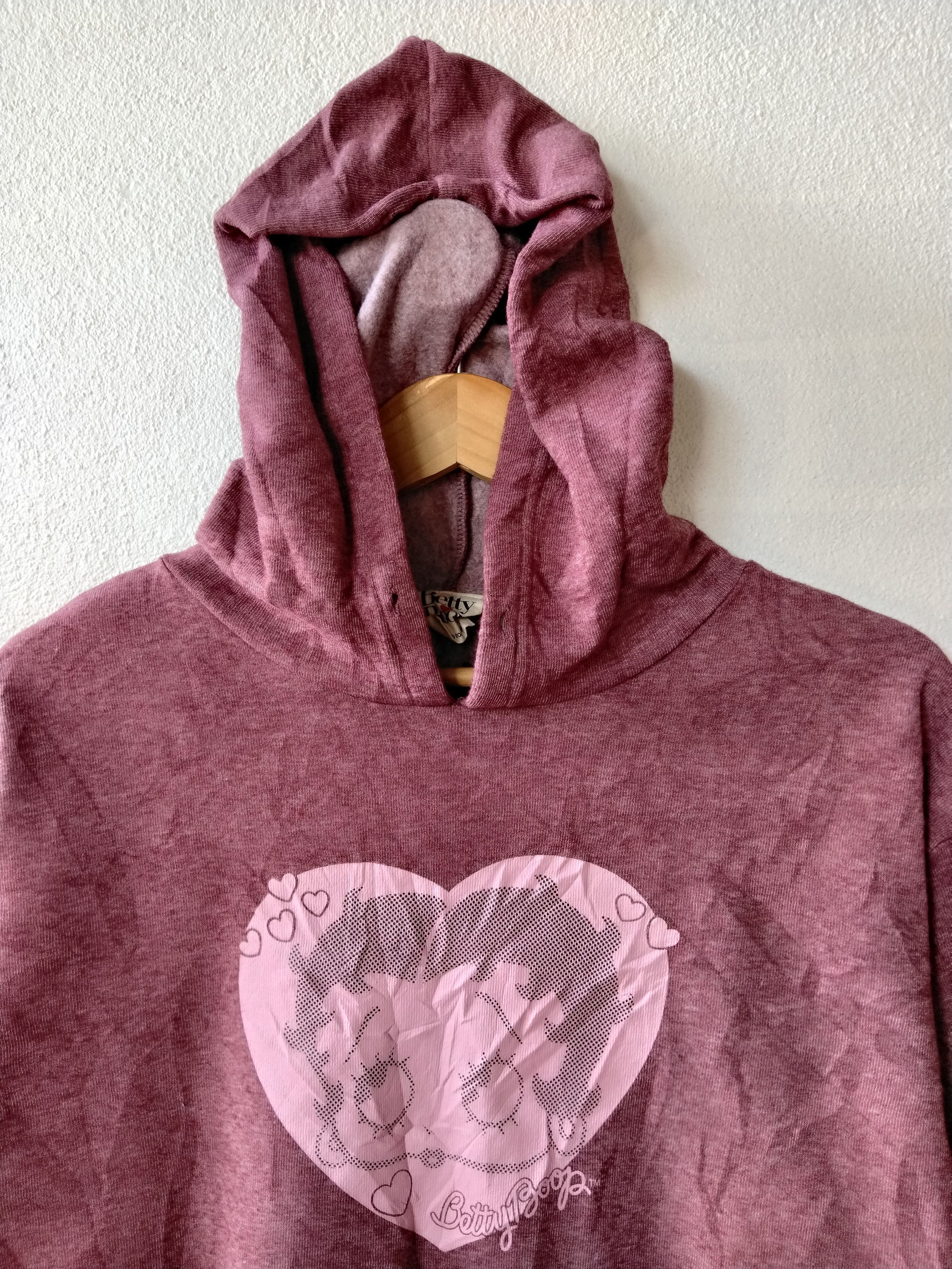 Japanese Brand Betty Boop Graphic Logo Hoodies Size US L / EU 52-54 / 3 - 2 Thumbnail