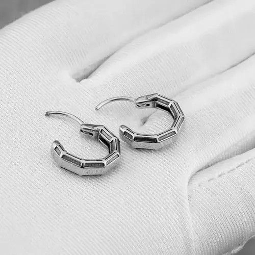 Jewelry Bamboo Hoop Earring Size ONE SIZE - 2 Thumbnail
