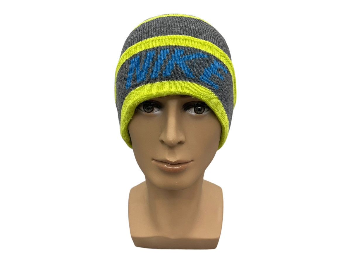 Nike Nike Spellout Stripes Beanie Hats Size ONE SIZE - 1 Thumbnail