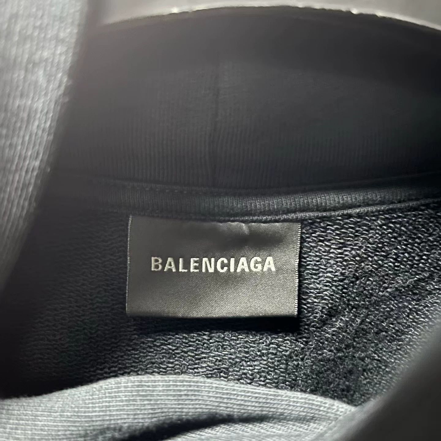 Balenciaga black balenciaga logo printed hoodie Size US S / EU 44-46 / 1 - 2 Thumbnail