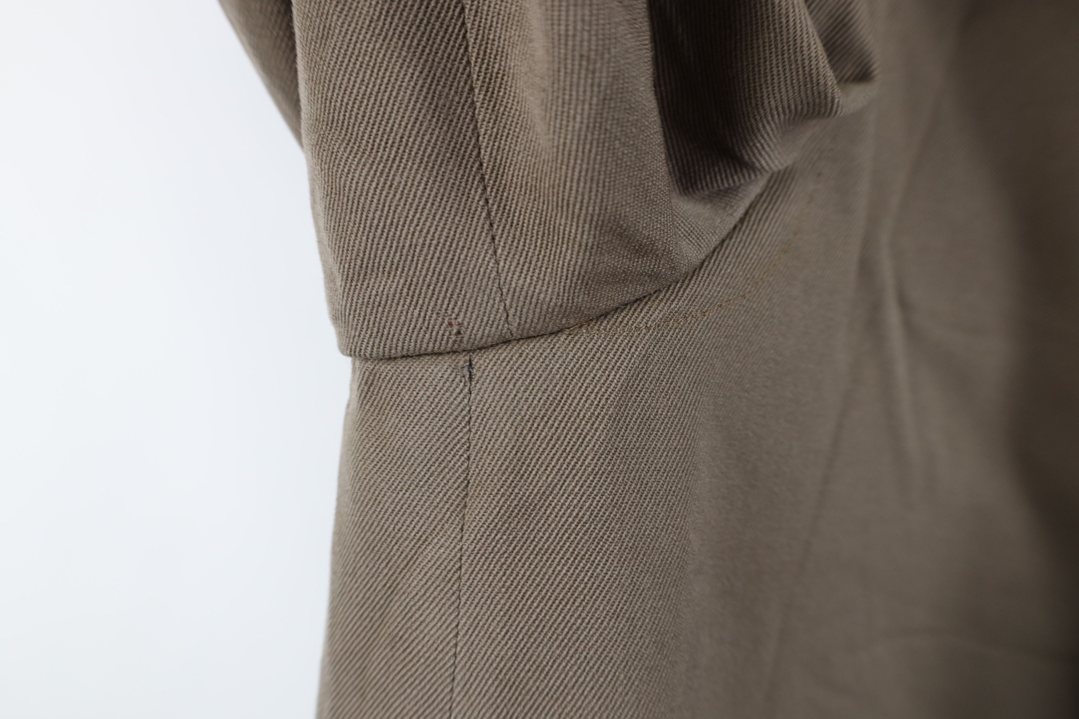 Vintage Vintage 70s Streetwear Gabardine Trench Coat Jacket USA Size US XL / EU 56 / 4 - 4 Thumbnail