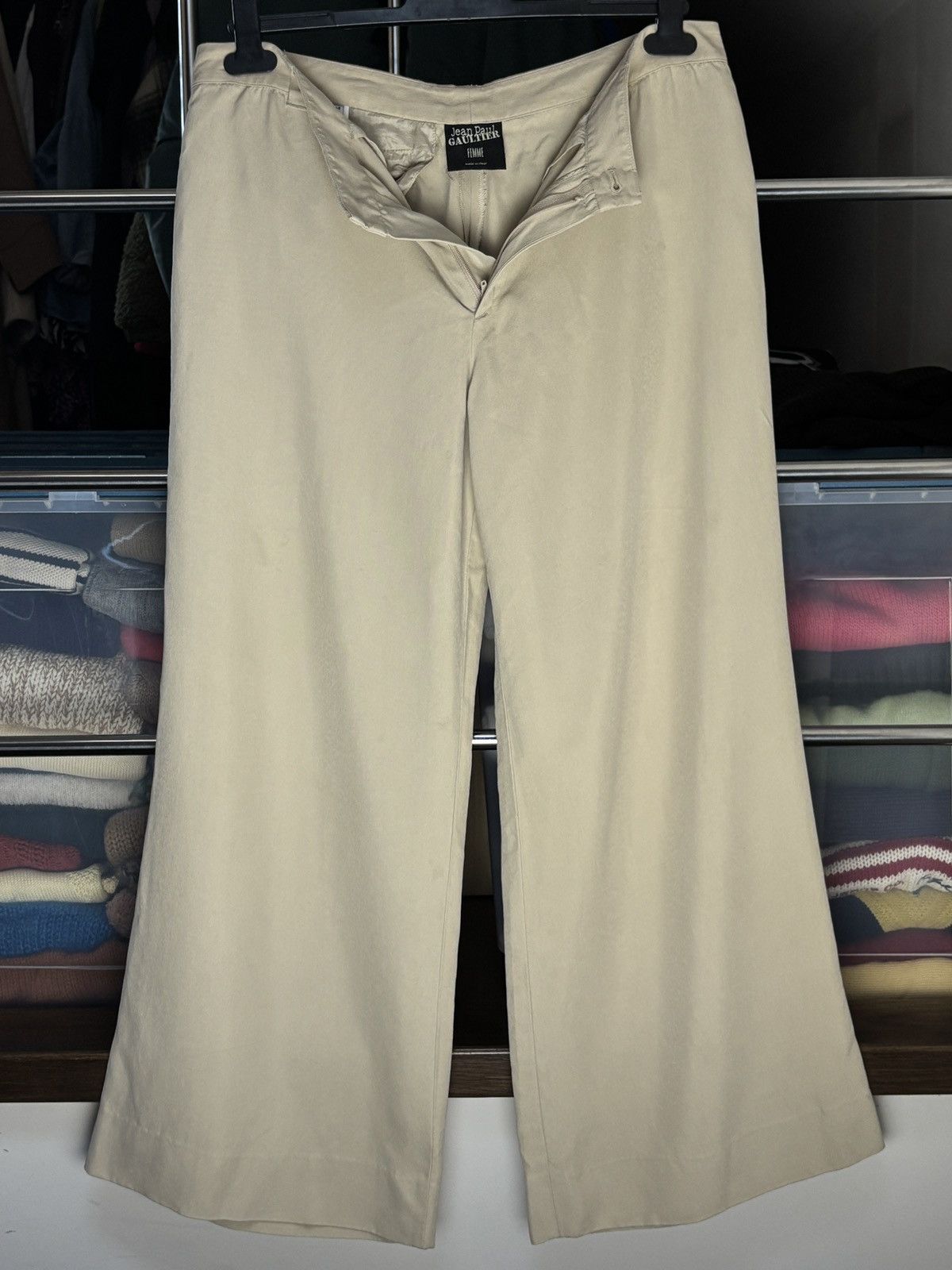 Jean Paul Gaultier Jean Paul Gaultier Femme Archival Silk Wide Vintage Pants Size 34" / US 12 / IT 48 - 3 Thumbnail