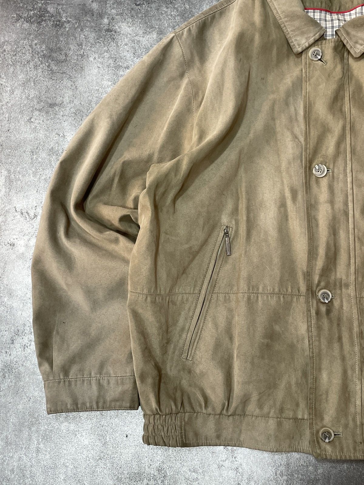 Bugatti Luxury Viscose Bugatti Vintage 90s Light Jacket Rare Boxy Size US L / EU 52-54 / 3 - 9 Thumbnail