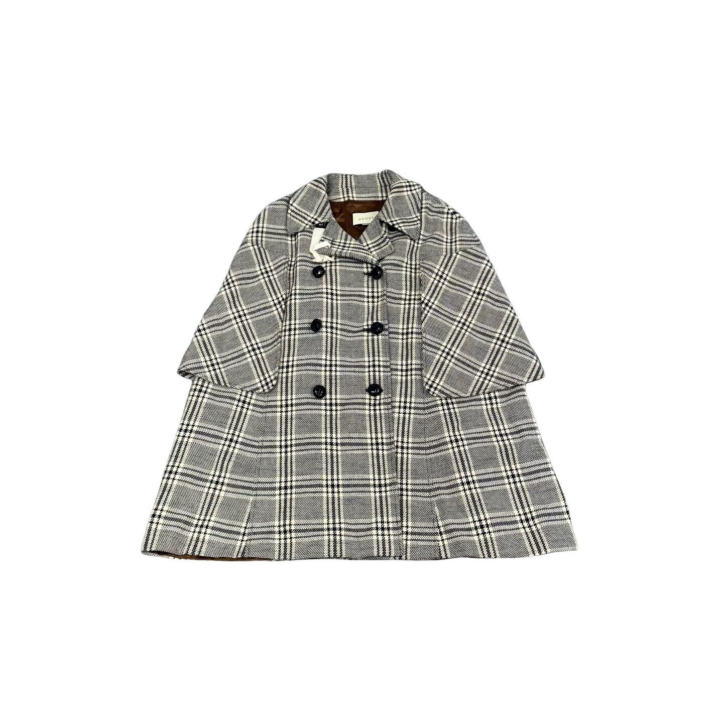 Gucci Gucci Houndstooth Double Breasted Coat Size 42 Size M / US 6-8 / IT 42-44 - 1 Thumbnail