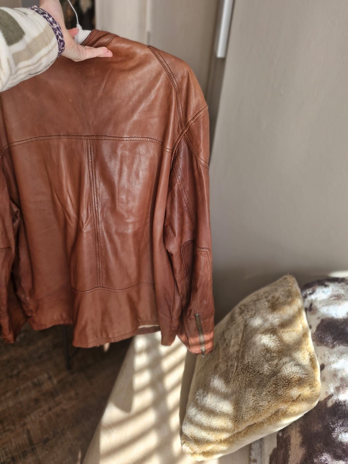 Other Jekyll & Hide Brown Leather Jacket – XL • Genuine Leather Size US XL / EU 56 / 4 - 3 Thumbnail