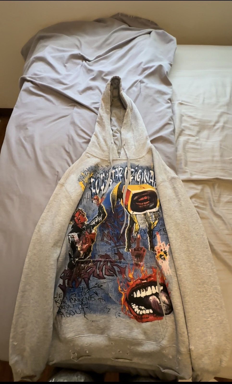Other Rockstar Original Gray Mickey Mouse Hoodie Size XL Size US XL / EU 56 / 4 - 1 Thumbnail