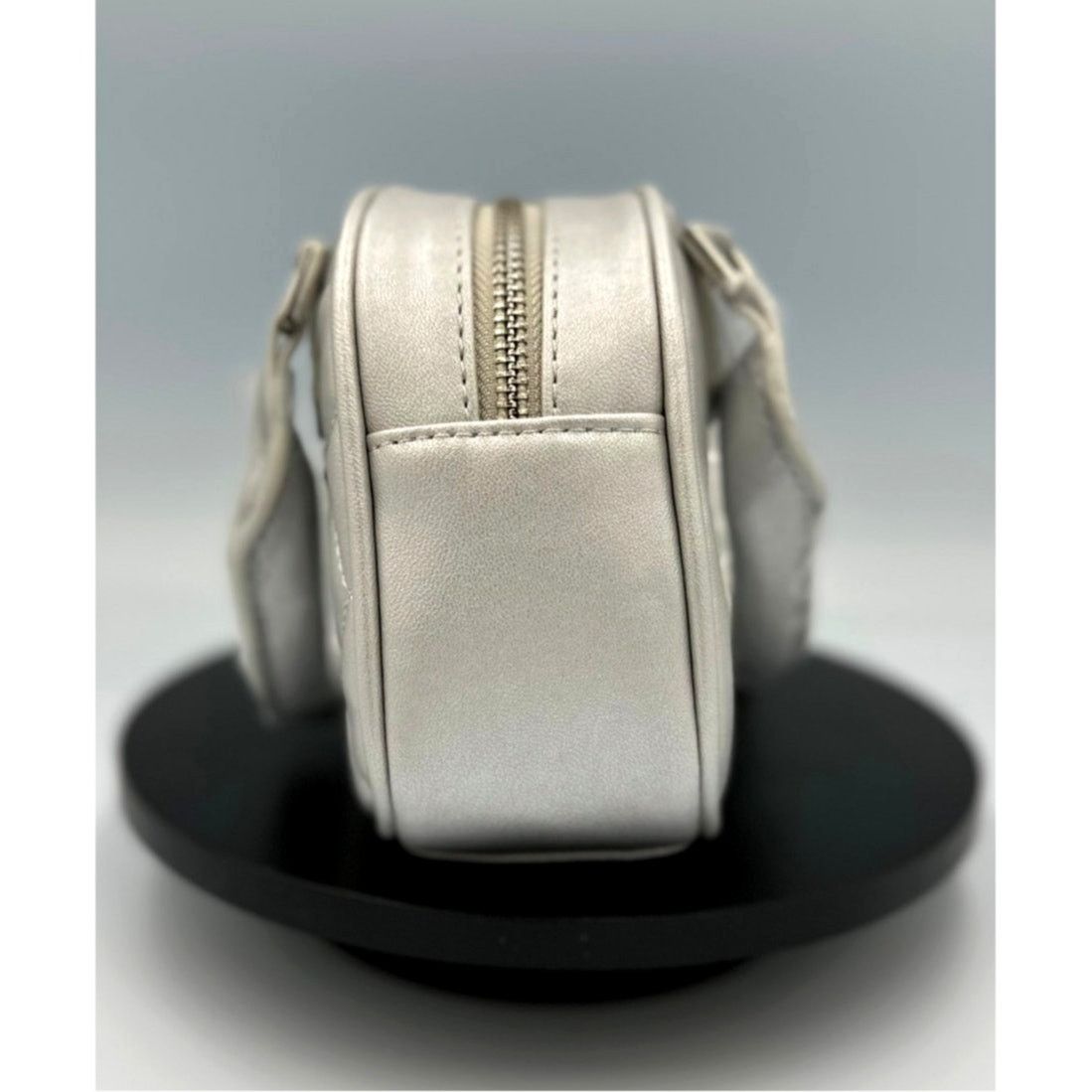 Badgley Mischka Badgley Mischka Crossbody Dome with Studs - Metallic Gray Size ONE SIZE - 5 Thumbnail