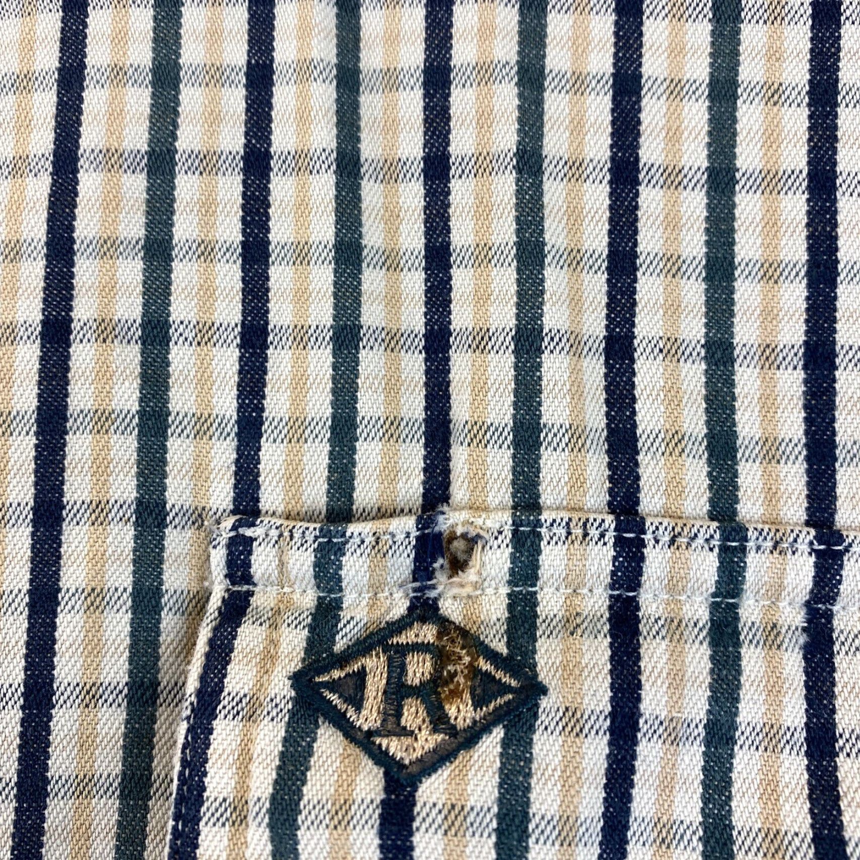 Roper Vintage Roper Sport Long Sleeve Button-up Dress Shirt Check 2XL / 74-20 Size 48R - 4 Thumbnail