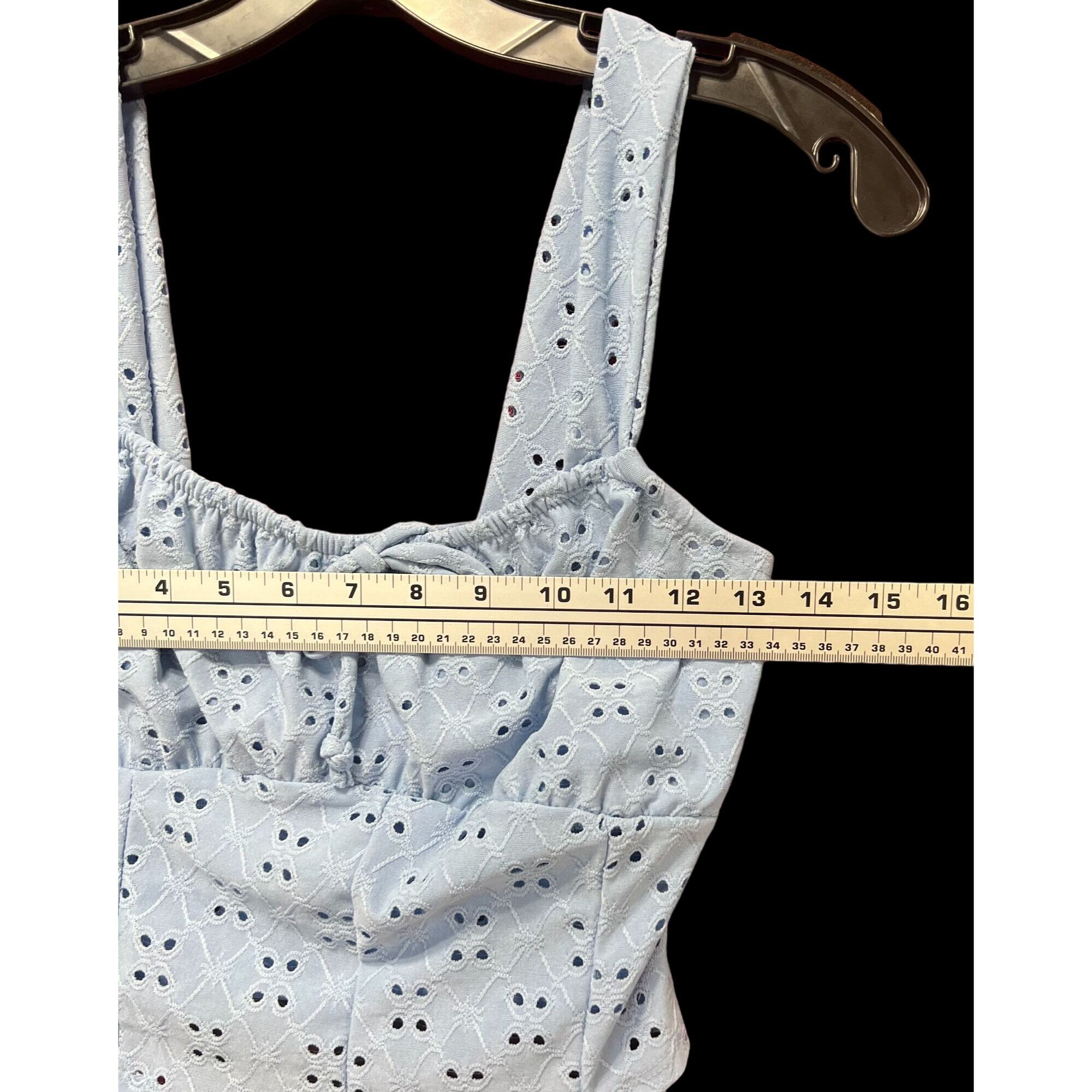 rue21 Rue 21 - Women's Tank Top - Light Blue - Medium Size M / US 6-8 / IT 42-44 - 3 Thumbnail