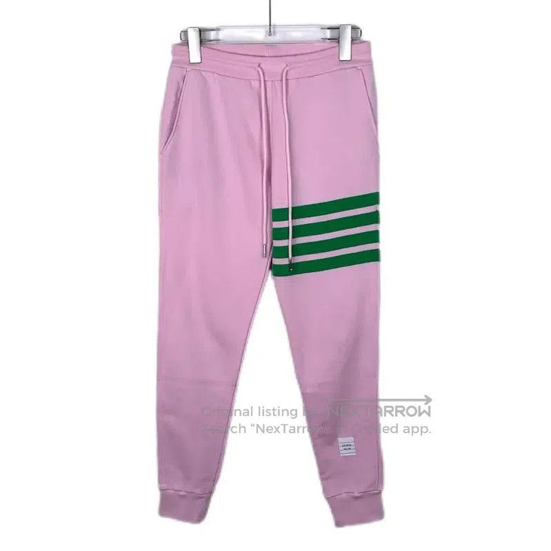 Thom Browne Thom Browne Pink Cotton Casual Pants . Size 22" - 1 Thumbnail