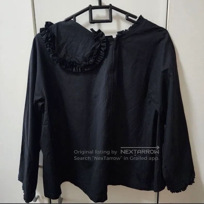 Comme des Garcons Comme Des Garcons Frilly Black Top 2015 Style Size S / US 4 / IT 40 - 2 Thumbnail