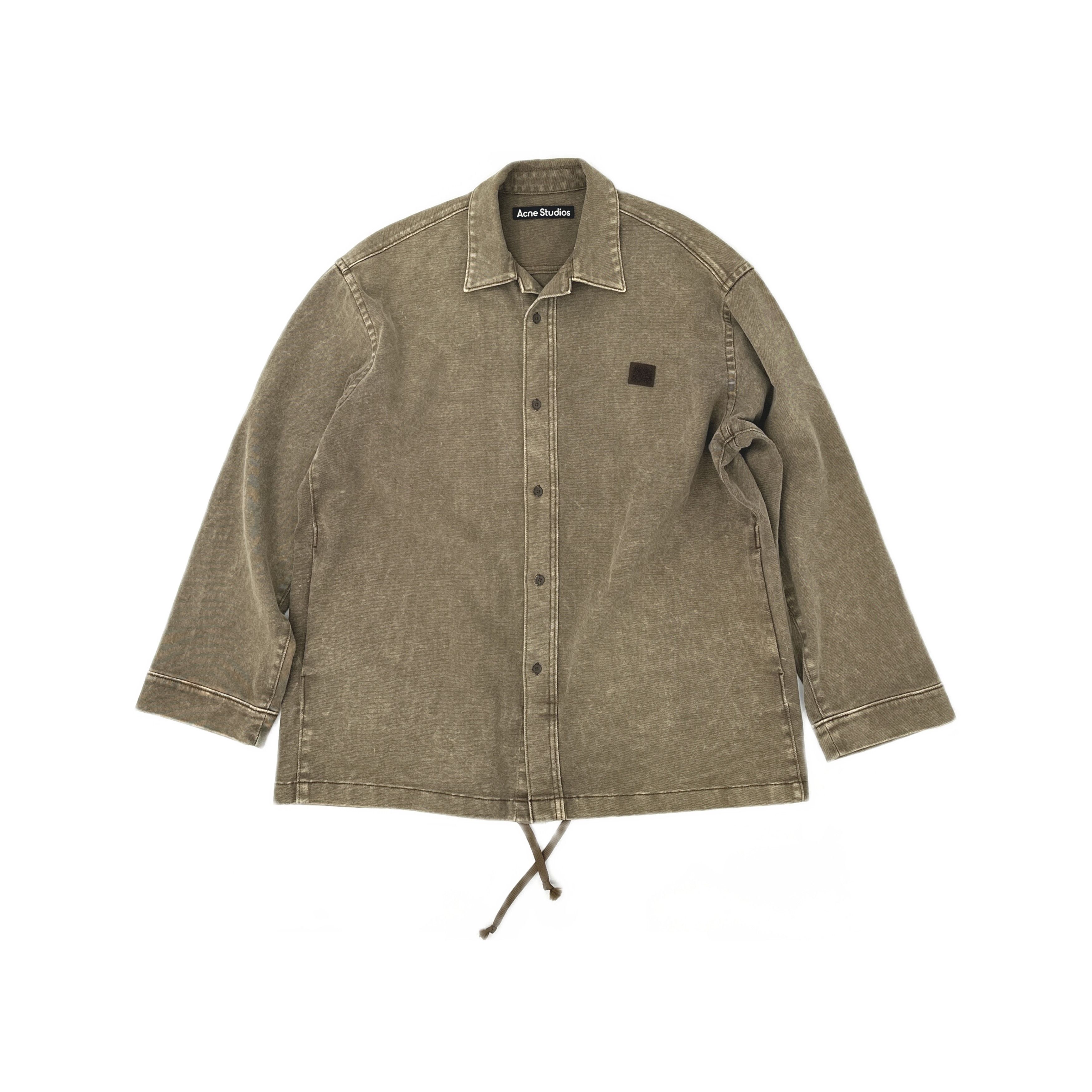 Acne Studios Acne Studios Brown Button Up Jacket Size M Size M / US 6-8 / IT 42-44 - 1 Thumbnail