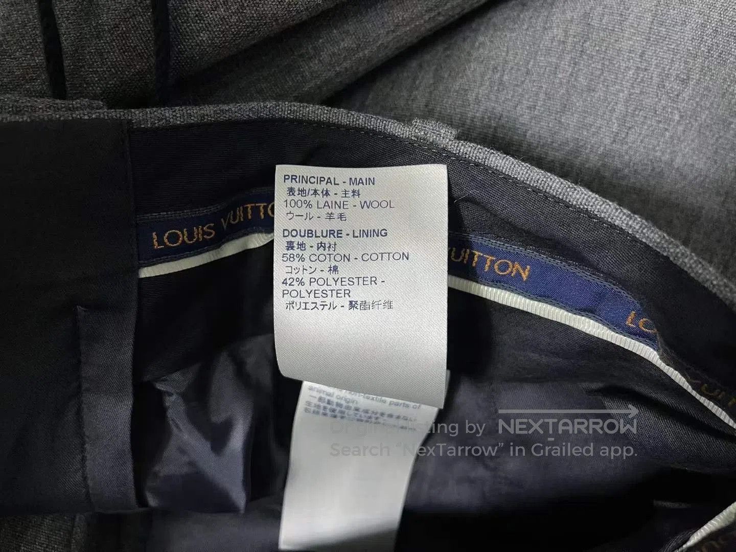 Louis Vuitton Louis Vuitton Runway Drawstring Tailored Pants. Size US 38 / EU 54 - 6 Thumbnail