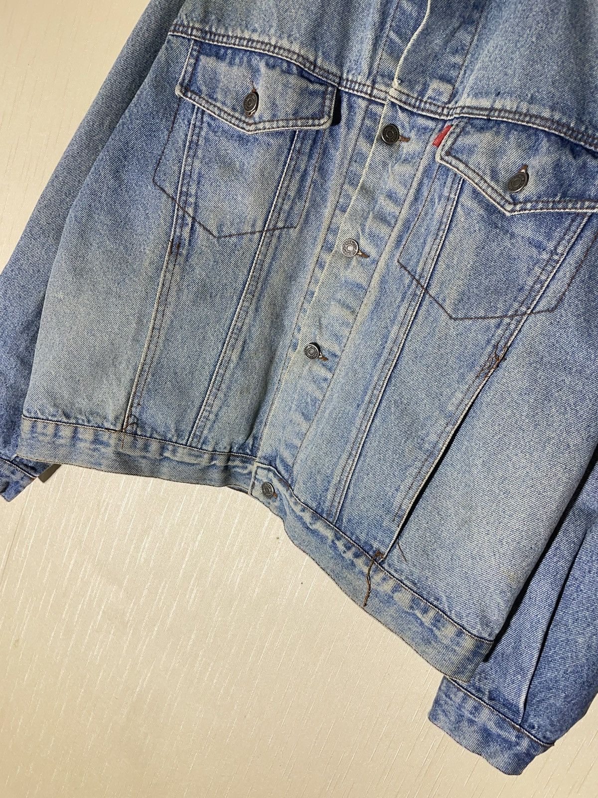 Levi's × Levi's Vintage Clothing Levi’s y2k vintage denim jacket made in USA 90s Size US M / EU 48-50 / 2 - 3 Thumbnail