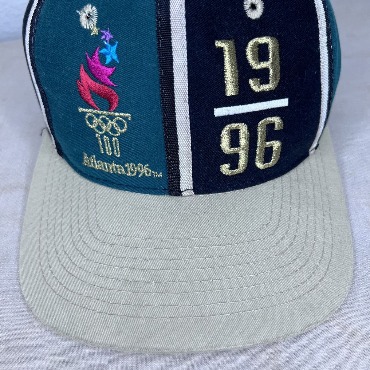 Logo Athletic Vintage 1996 Atlanta Summer Olympics Logo Athletic Snapback Size ONE SIZE - 3 Thumbnail