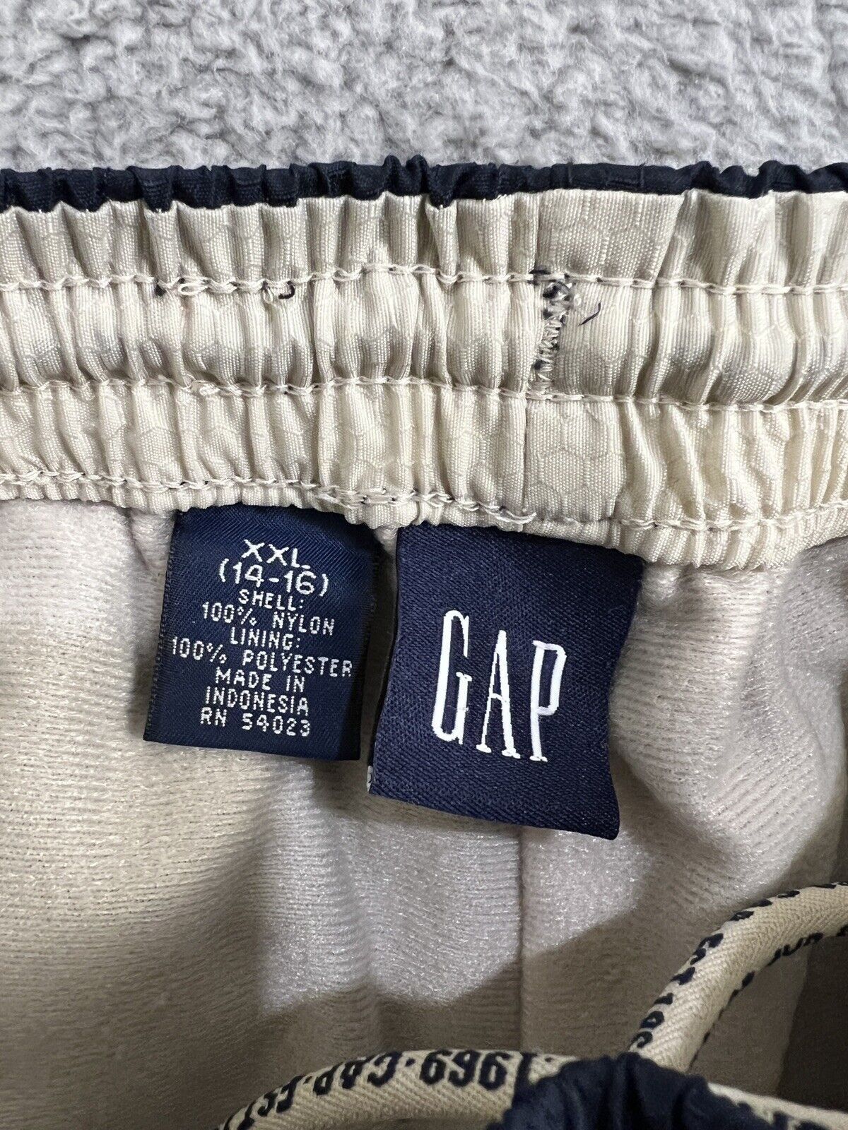Gap Vintage GAP Track Pants Blue Ankles Nylon Lined Pockets Size US 28 / EU 44 - 8 Thumbnail