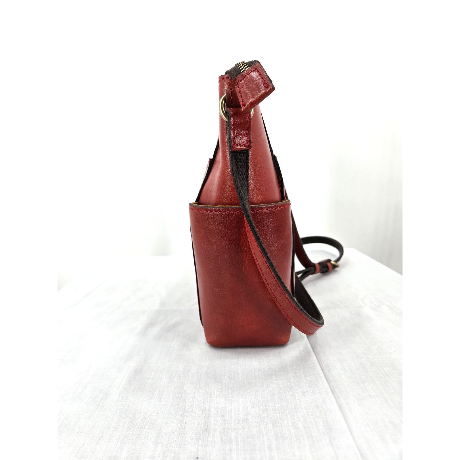 Patricia Nash Patricia Nash Aveley Leather Tooled Crossbody Tote Size ONE SIZE - 11 Thumbnail
