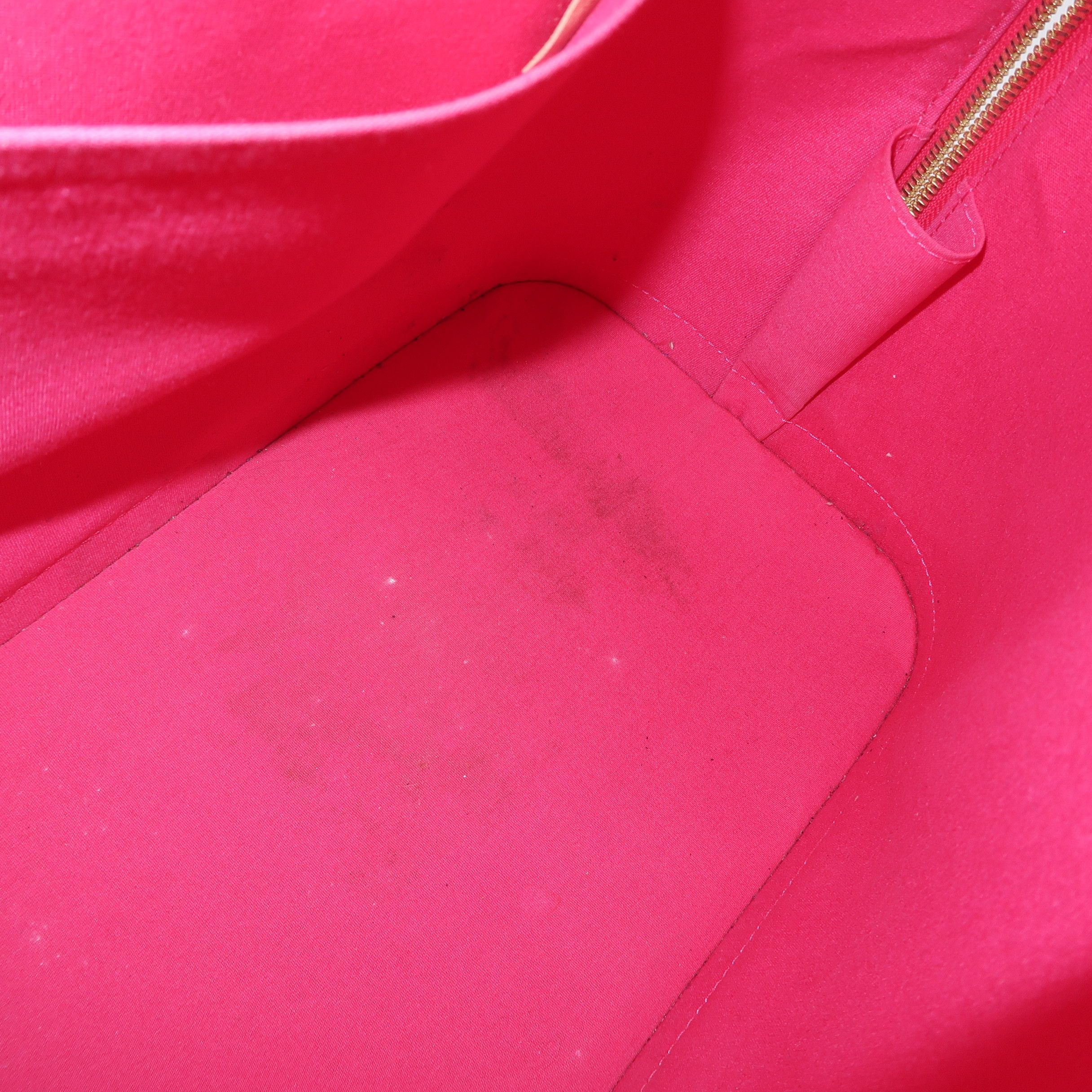 Louis Vuitton Louis Vuitton (LV) Alma Large Patent Leather Embossed Shell Size ONE SIZE - 4 Thumbnail