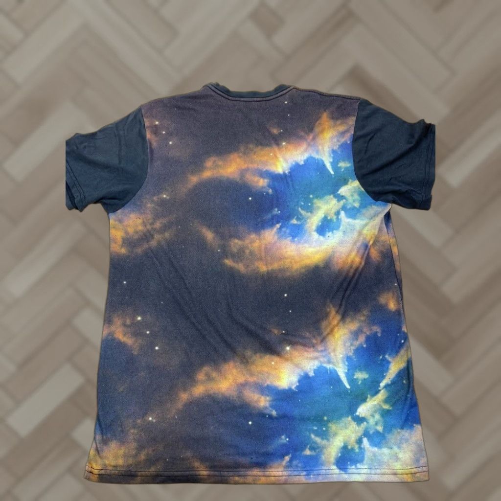Volcom Volcom T-Shirt Space Beach Space Design Size M Short Sleeve Black Mens Regular Size US 31 - 1 Thumbnail