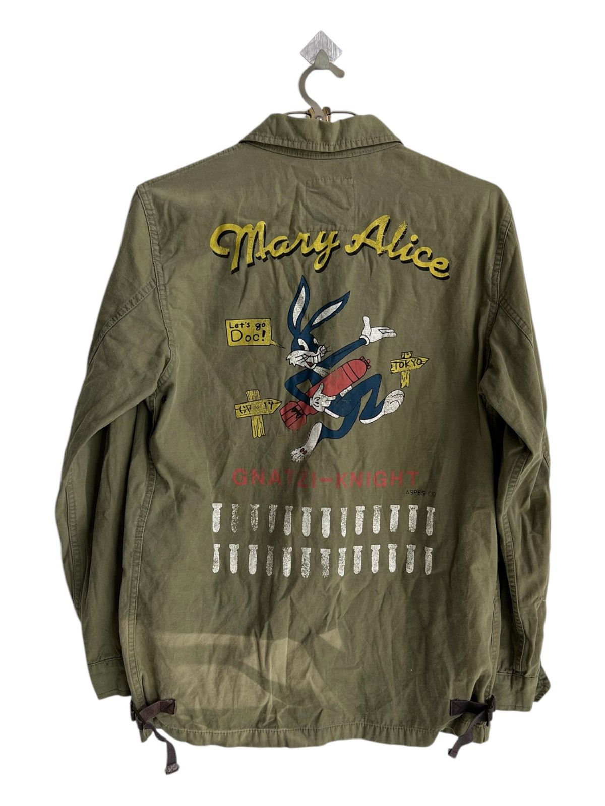 Aspesi Aspesi USN CV-17 Military Bugs Bunny Mascots Deck Jacket Size US M / EU 48-50 / 2 - 1 Thumbnail