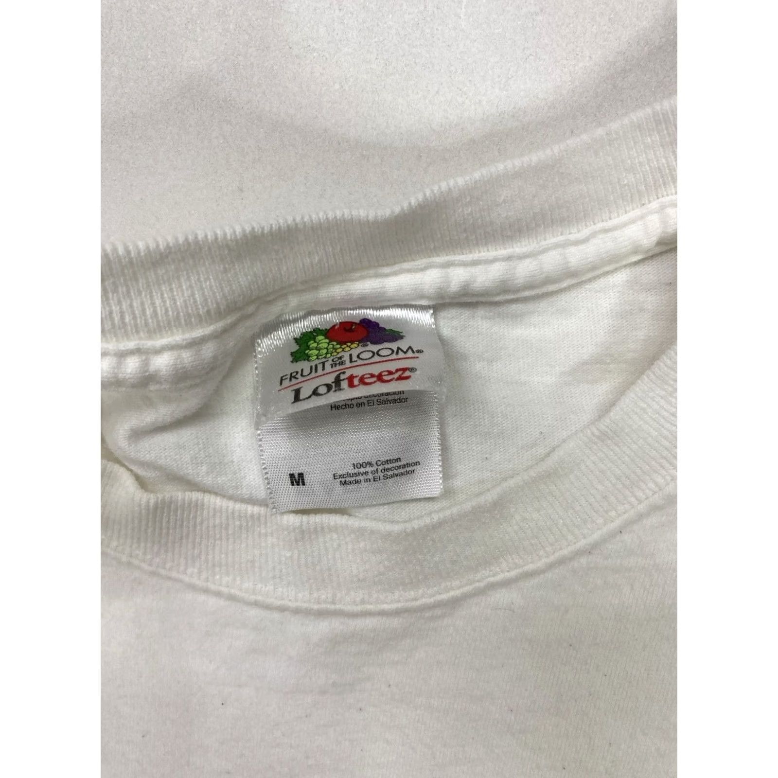 Fruit Of The Loom VINTAGE Chicago City Graphic T-shirt Women Medium White Short Sleeve Nike Size M / US 6-8 / IT 42-44 - 5 Thumbnail