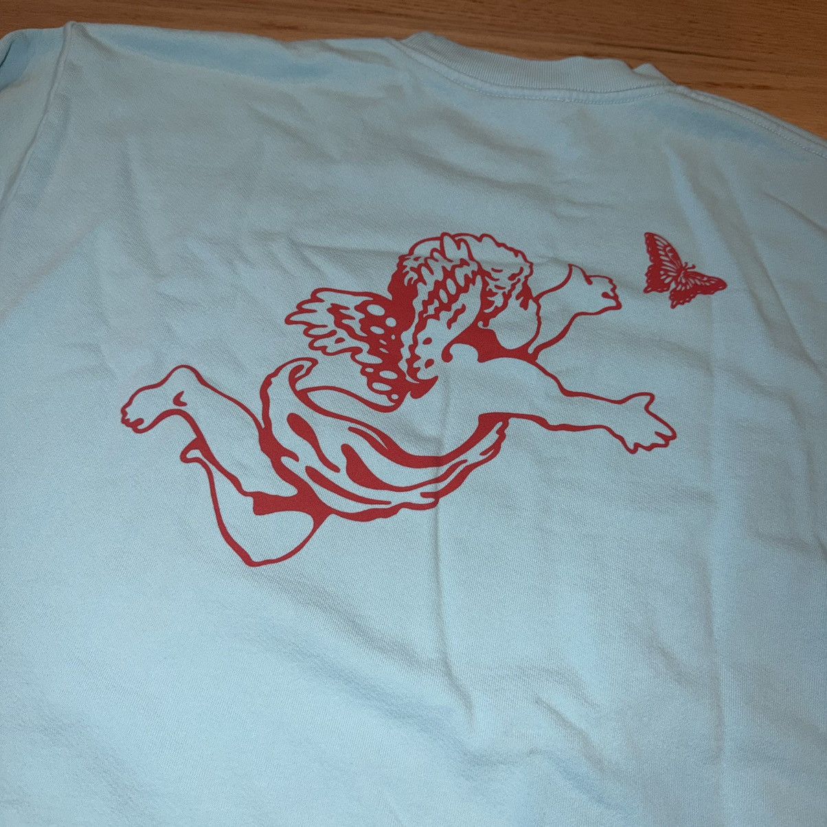 Girls Don't Cry GDC Angel Crewneck - Baby Blue Size US XL / EU 56 / 4 - 3 Thumbnail