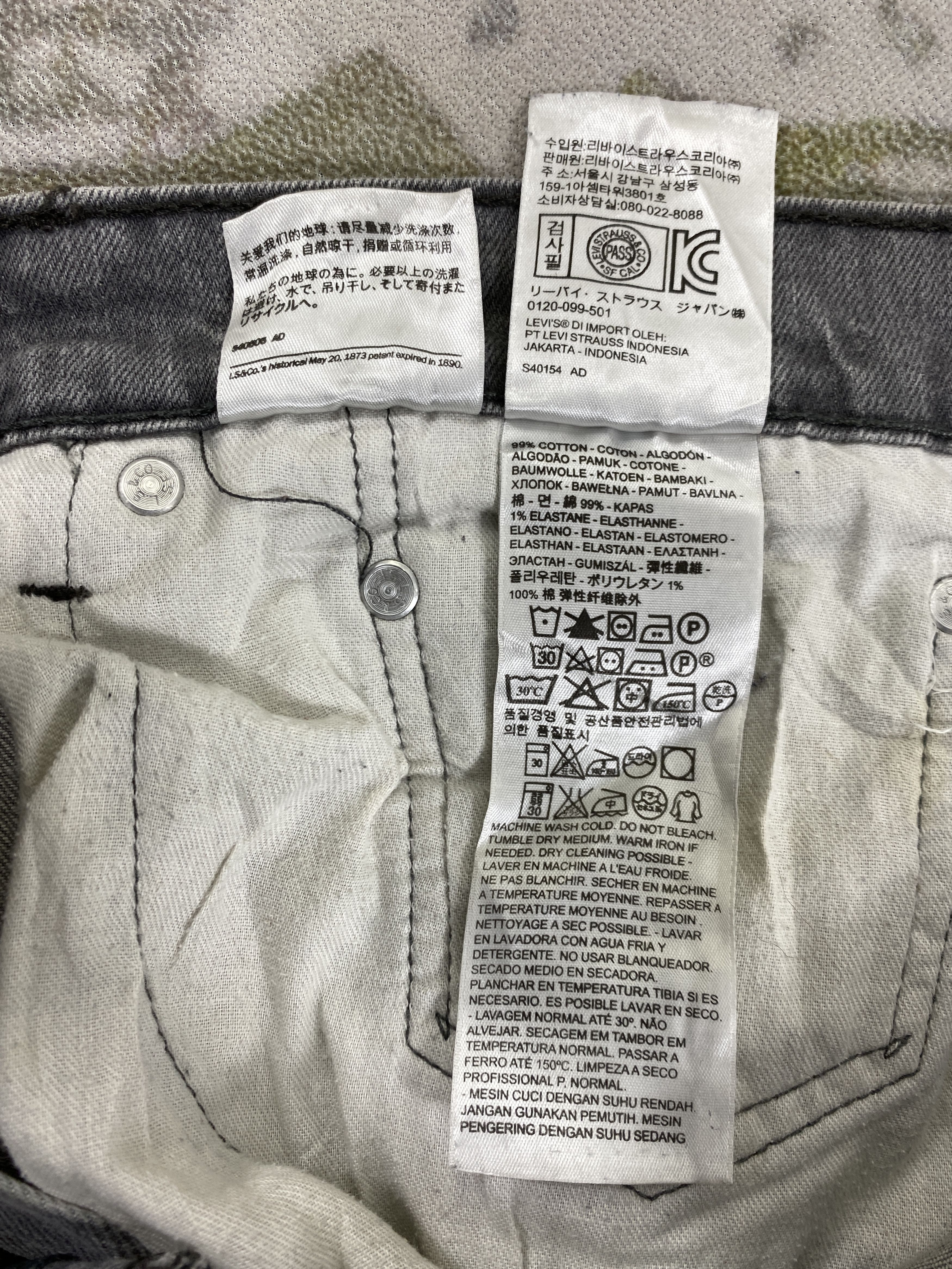 Levi's Light Blue Wash Vintage Levi's 540 USA 36x32 Denim JN1781 Size US 36 / EU 52 - 10 Thumbnail