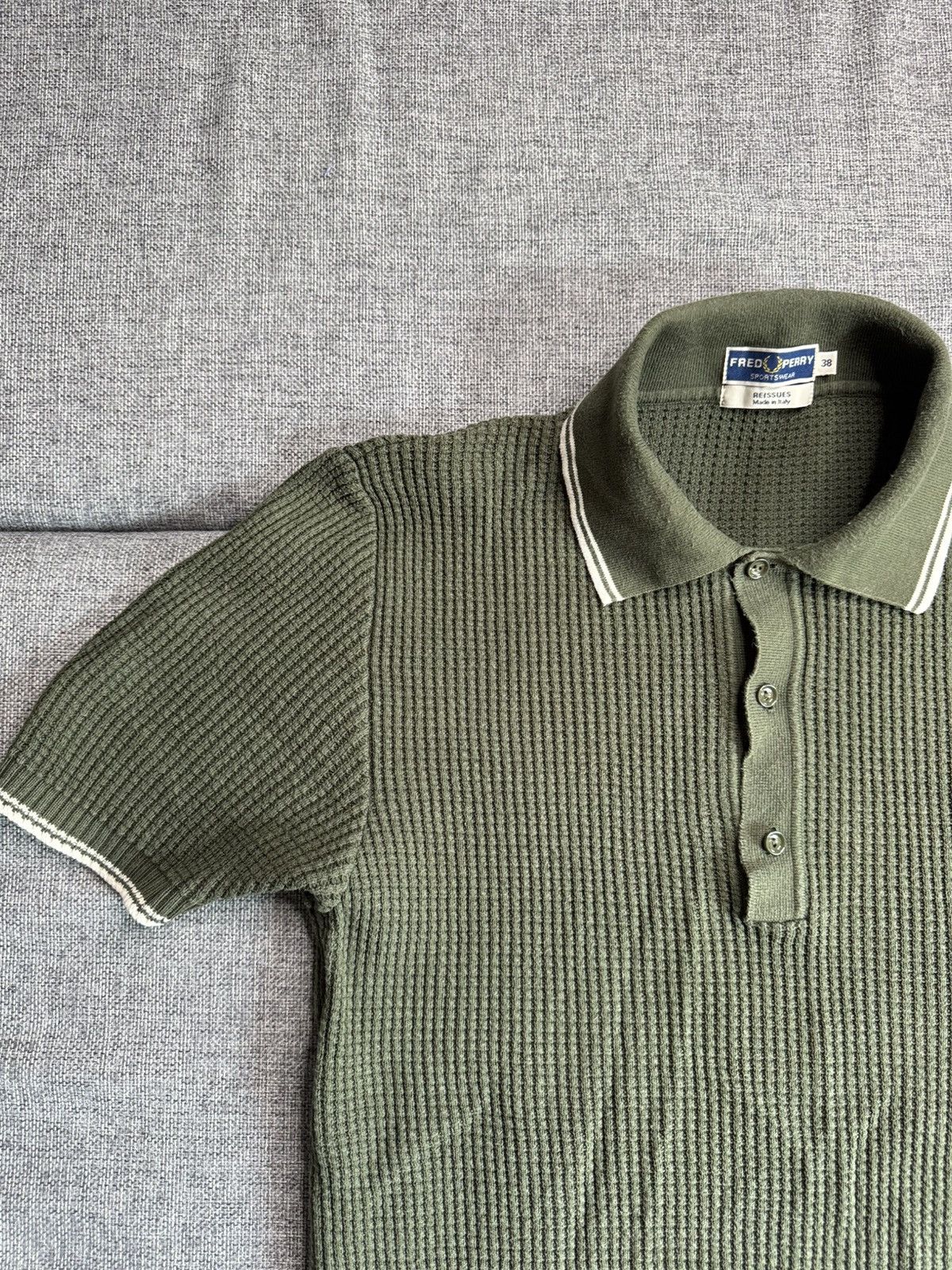 Fred Perry Vintage Fred Perry Reissues Collar T-Shirt made in Italy Size US XS / EU 42 / 0 - 4 Thumbnail