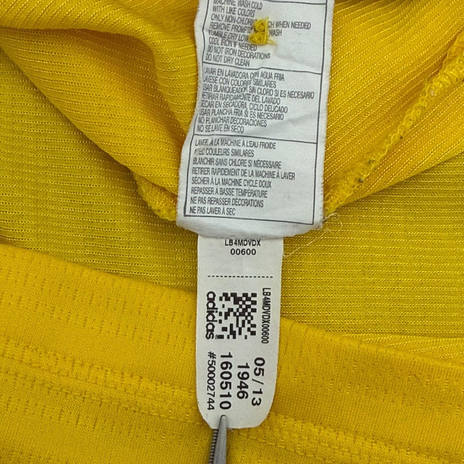 Adidas Michigan Wolverines Polo Shirt Yellow Antigua NCAA Mens XXL Size US XXL / EU 58 / 5 - 7 Thumbnail