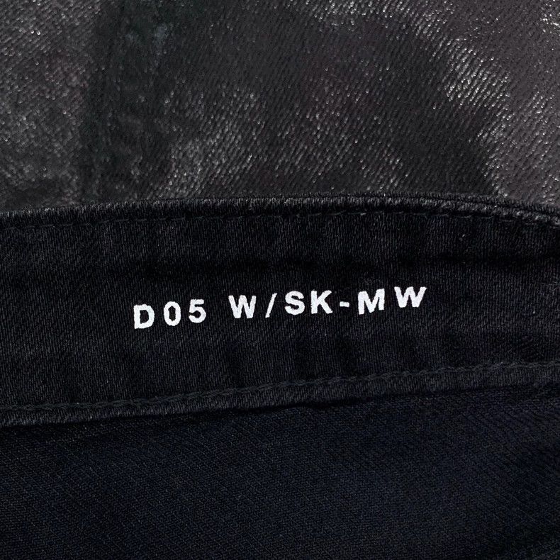 Saint Laurent Paris Saint Laurent Black mid-rise cotton straight leg pants 2504 Size US 27 - 6 Thumbnail