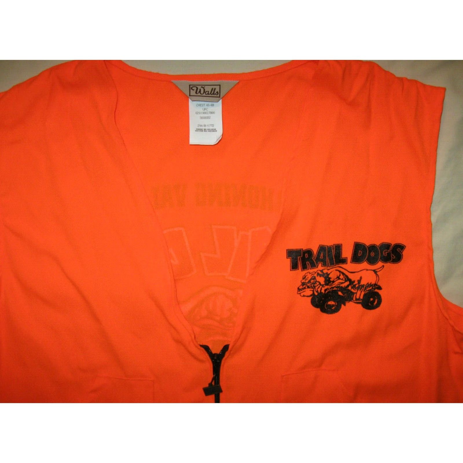 Walls It includes the key details: "Mens XL," "Chest 48 4 Wheeler ATV Riding Safety. Size US XL / EU 56 / 4 - 3 Thumbnail
