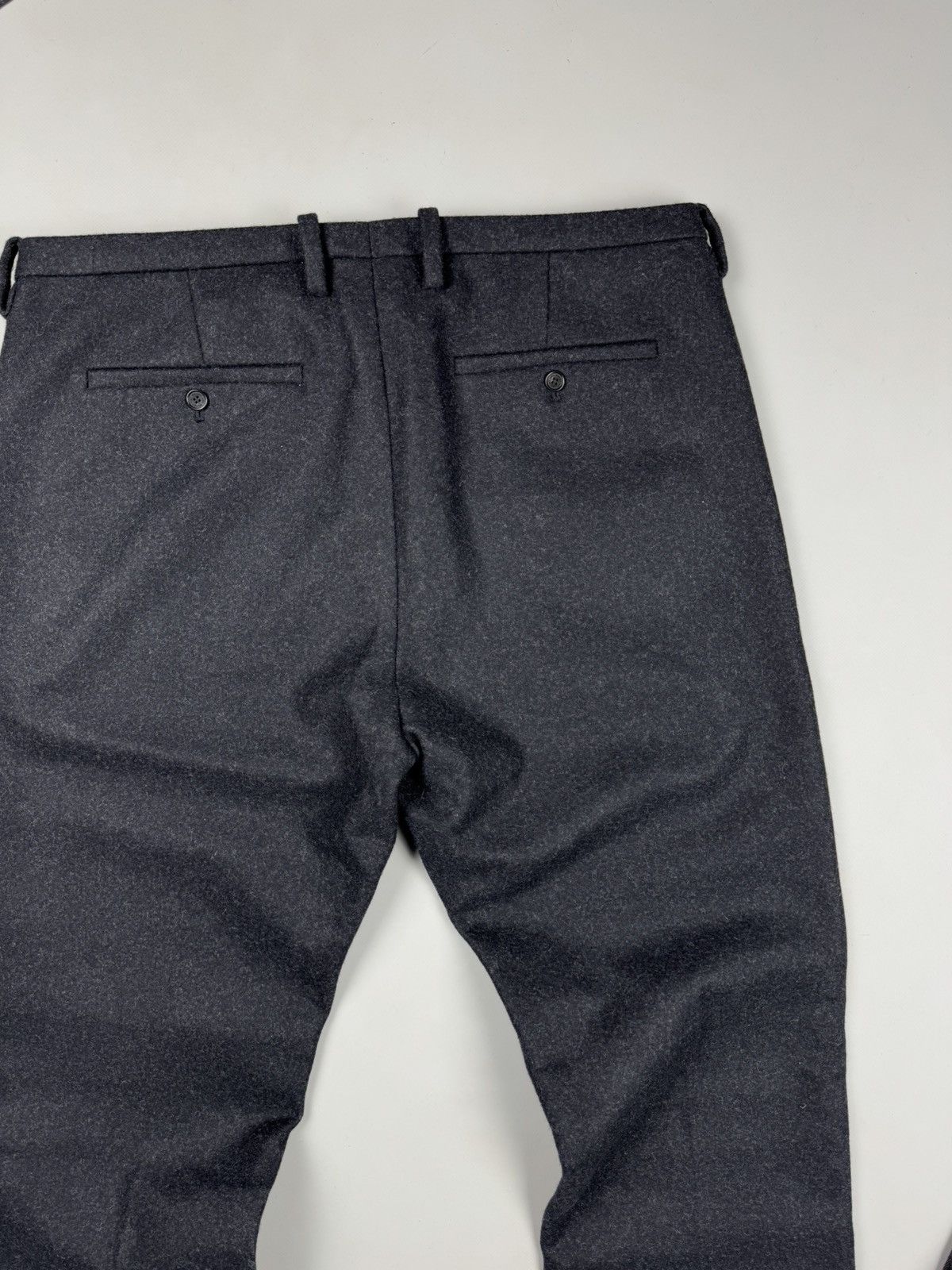 Neil Barrett Neil Barret wool leather patch pants size 48 made in Italy Size US 32 / EU 48 - 16 Thumbnail