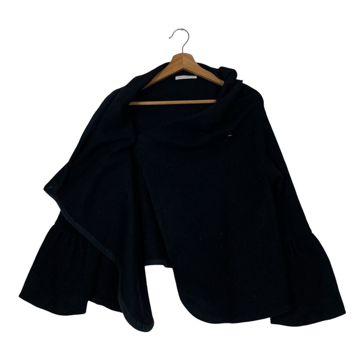 Other Verseau Par Gramme's Wool Poncho Cape Jacket Size M / US 6-8 / IT 42-44 - 9 Thumbnail