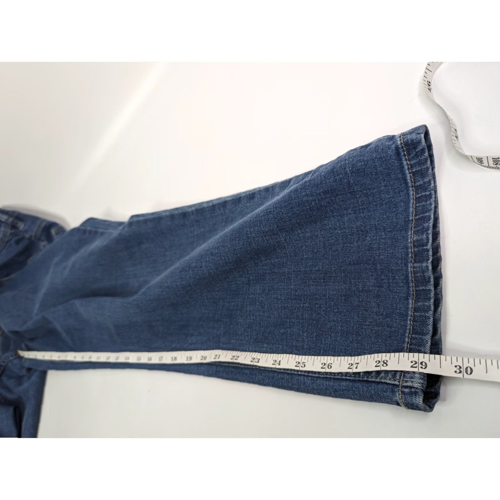 Buffalo David Bitton Buffalo David Bitton Jeans Mens 40 Blue Denim Straight Leg 30 In Inseam Stretch Regular Size US 40 / EU 56 - 6 Thumbnail