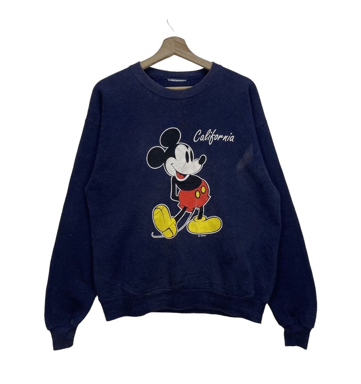 Disney × Vintage Vintage Mickey Mouse Sweatshirt Size US S / EU 44-46 / 1 - 1 Thumbnail