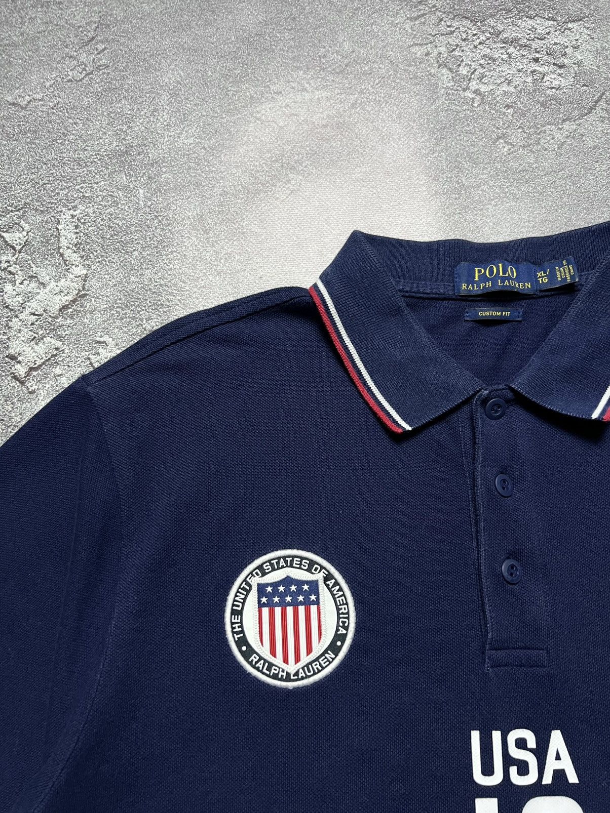 Polo Ralph Lauren Vintage Ralph LaurenTee Shirt USA Big Pony Chief Keef #16 Size US XL / EU 56 / 4 - 5 Thumbnail