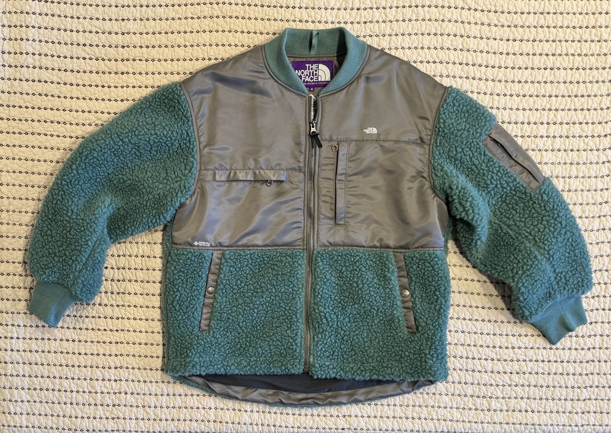 The North Face Purple Label The North Face Purple Label - Boa Fleece Bomber Jacket Size US S / EU 44-46 / 1 - 1 Thumbnail