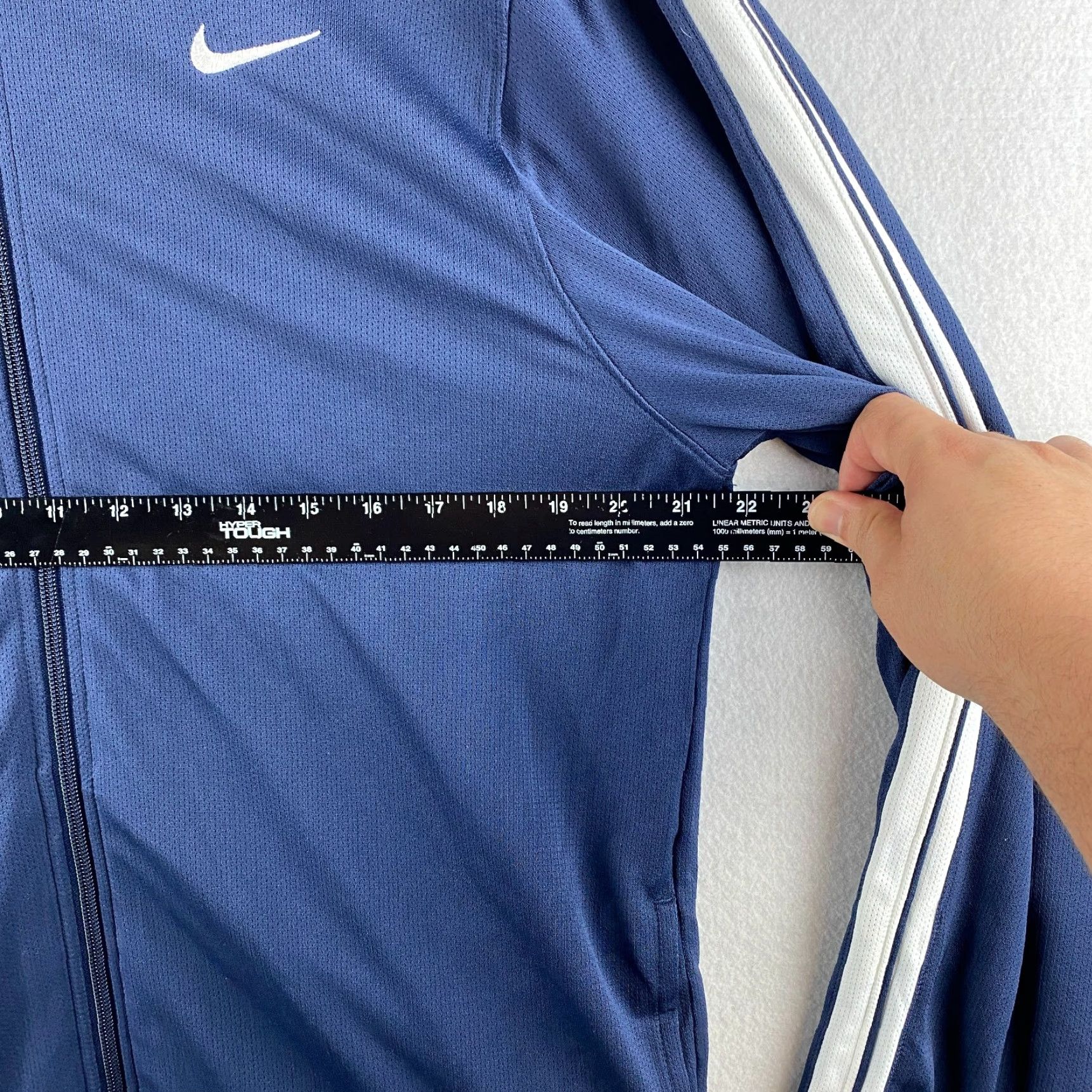 Nike Nike Track Jacket Mens M Blue Full Zip Long Sleeve San Marcos Knights Size US M / EU 48-50 / 2 - 5 Thumbnail
