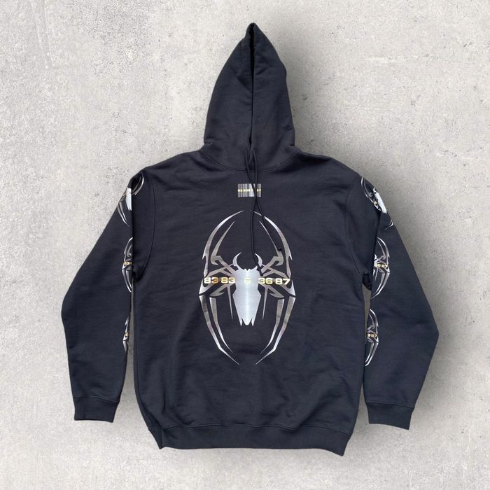 Vetements VTMNTS Spider Print Hoodie | Grailed