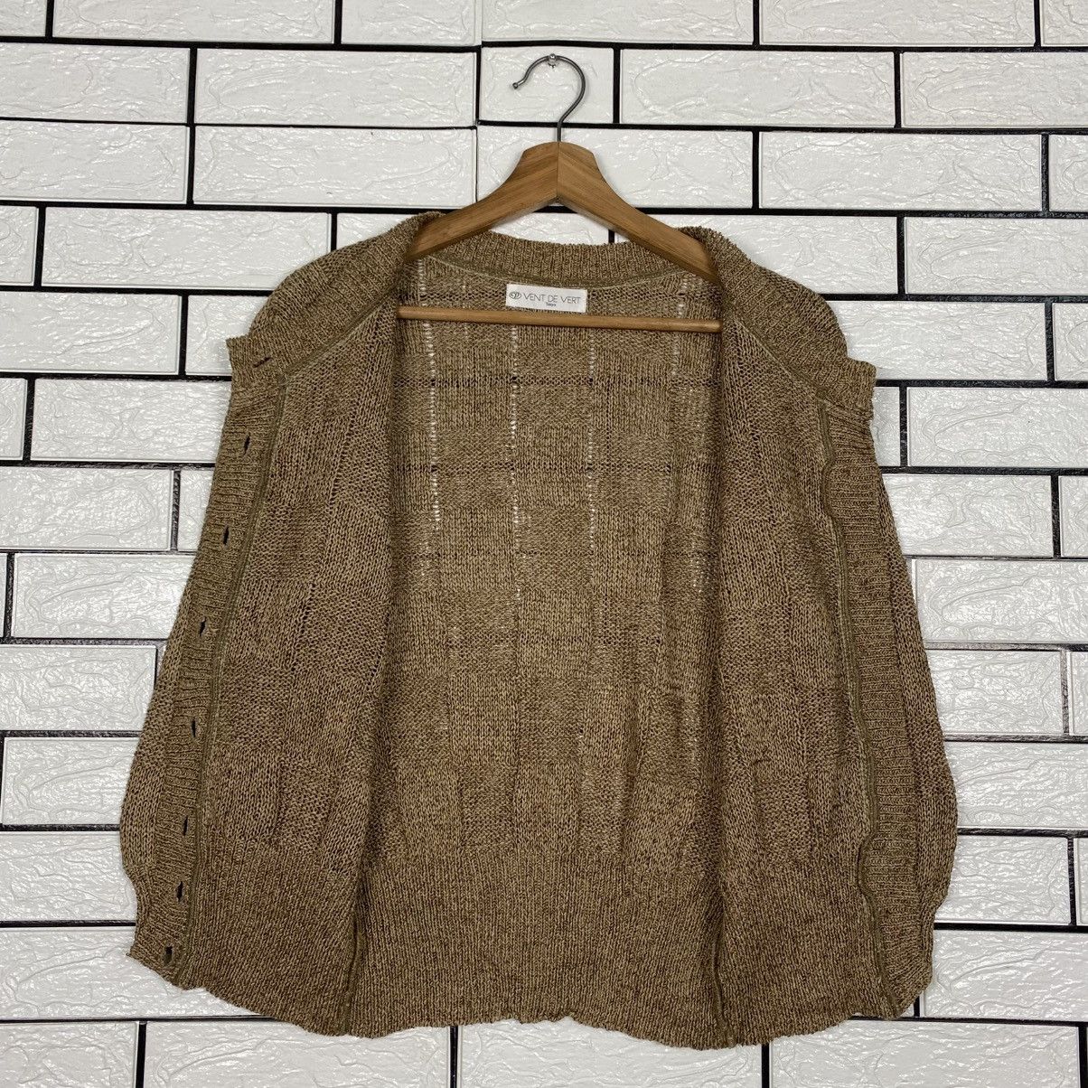 Issey Miyake 📌Vintage Knit Sweatshirt Vent De Vert Size US M / EU 48-50 / 2 - 14 Thumbnail
