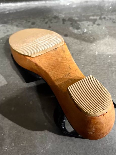 Tricot Comme des Garcons tricot COMME des GARÇONS 1990s Wooden Panel Leather Shoes Size US 6.5 / IT 36.5 - 9 Thumbnail