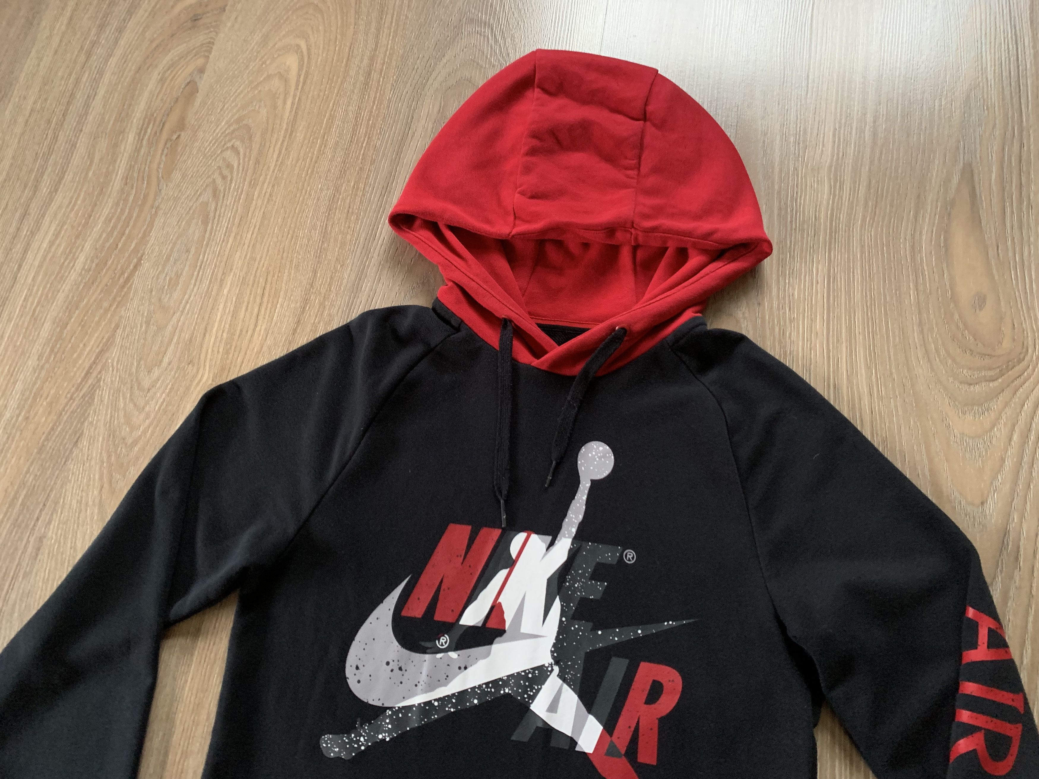 Jordan Brand × Vintage Cotton Air Jordan Printed Big Logo Long Hoodie Size US XS / EU 42 / 0 - 4 Thumbnail