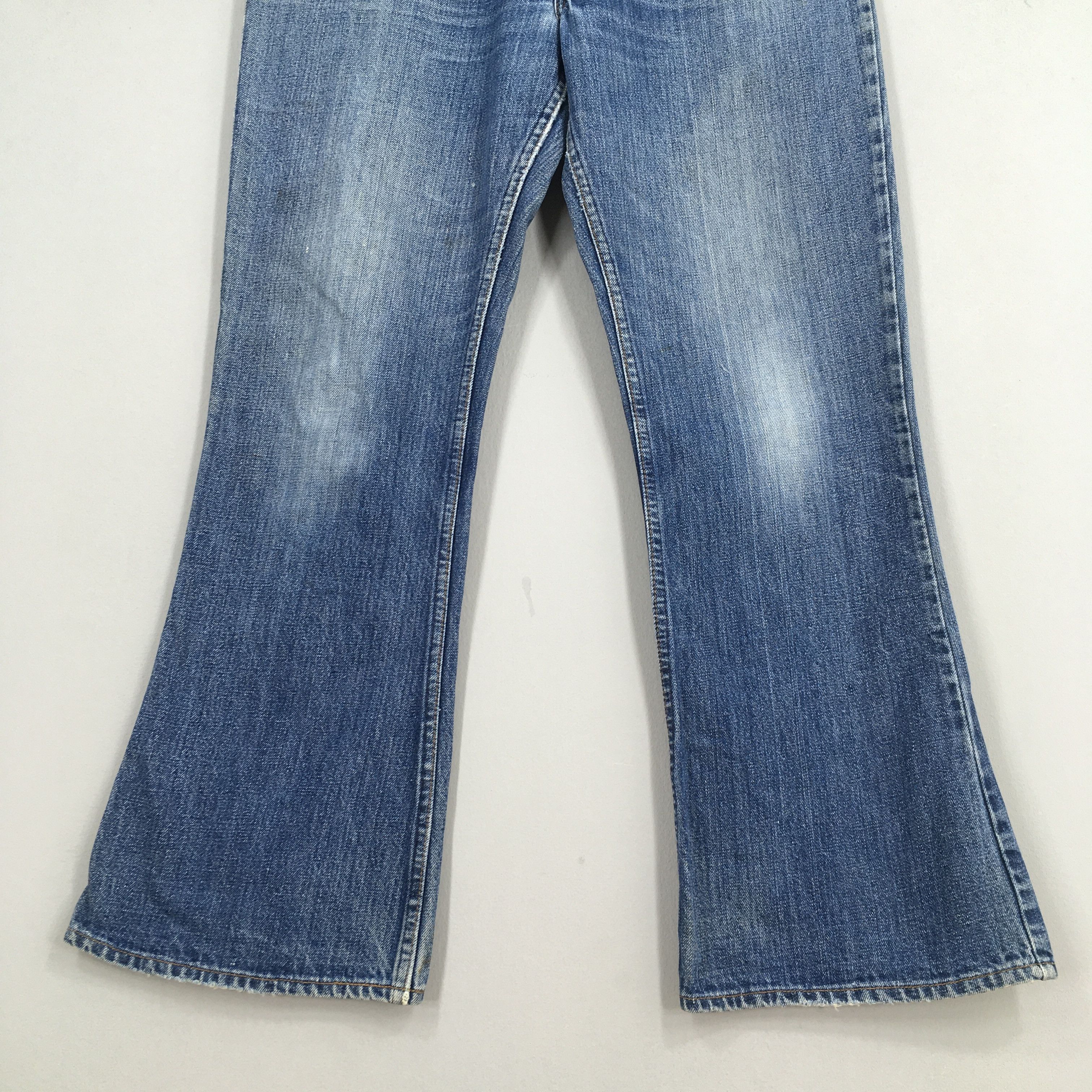 Levi's Size 35x30 Vintage Levi's 517 Bootcut Flare Jeans S355 Size US 35 - 4 Thumbnail