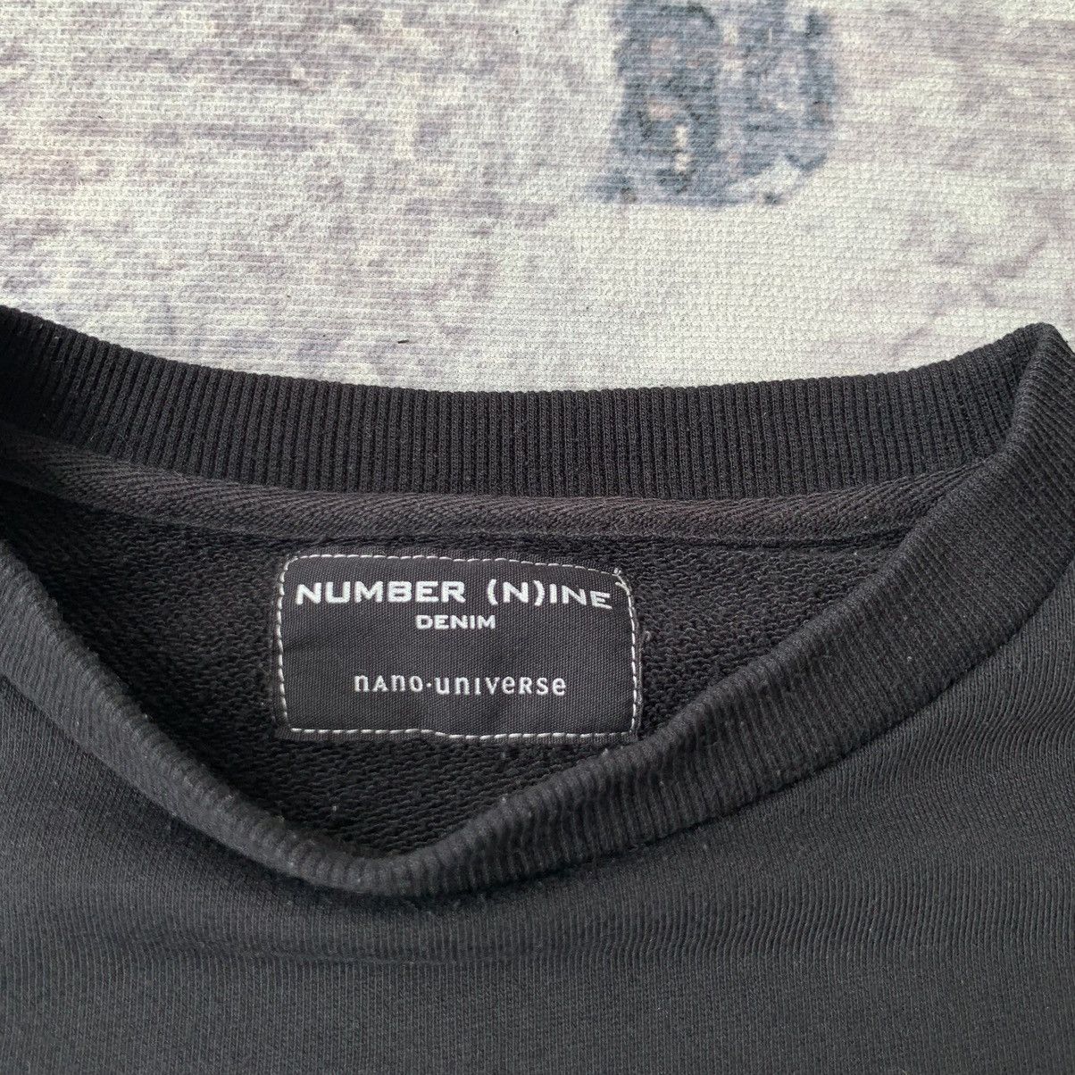 Number (N)ine Number Nine Sleeve Print Sweatshirt Size US M / EU 48-50 / 2 - 3 Thumbnail